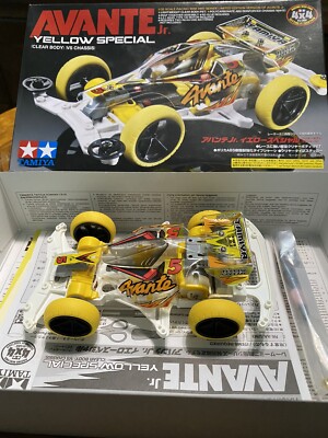 Tamiya Mini 4wd Avante Jr Yellow Special 1/32 Assembled