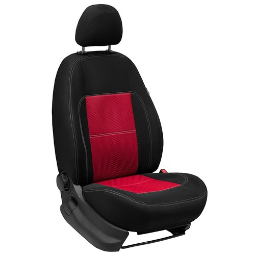 Fundas de asiento de coche Fundas de asiento Erjot Rojo para Peugeot 405 I completas - Imagen 2 de 2