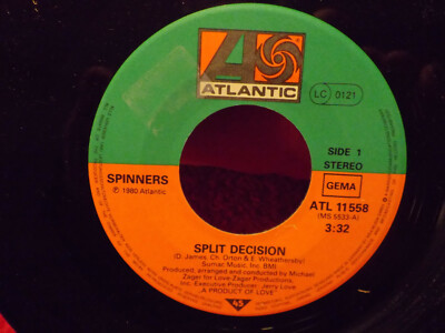 Spinners - Put us together again / Show me your magic   Top German Atlantic 45  