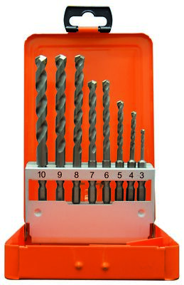 Steinbohrer Satz 6kant Schaft E6.3 8tlg
