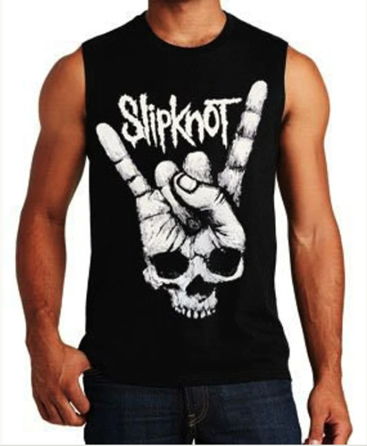 Slipknot Skull Star Shirt - Vintagenclassic Tee