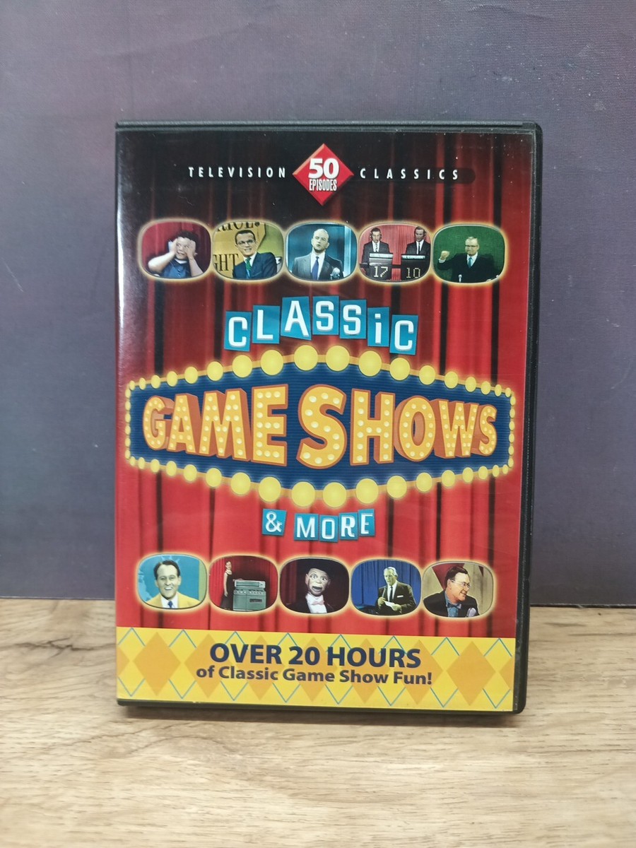 Classic Game Shows & More, DVD Black & White, Color, Full Scree  