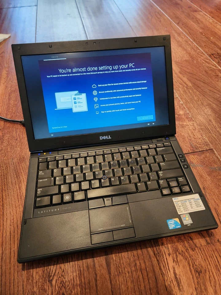 DELL Latitude E4310 13.3" i5 4GB/128GB SSD DVD Win10P OFFICE * BATTERY ISSUE * - image 2 of 4