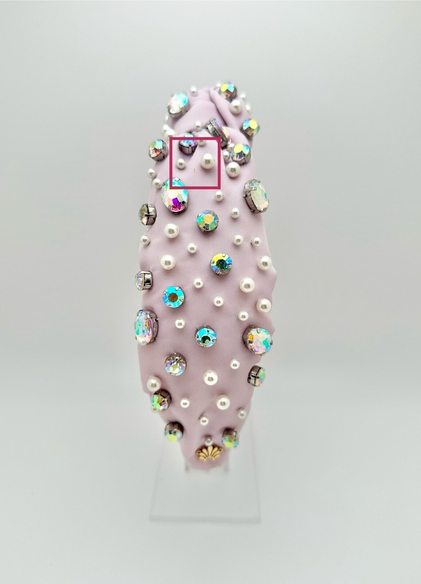 Lele Sadoughi x Stoney Clover Lane Lilac Crystal and Multi  display picture 2