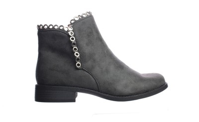 Global Win Womens Gray Chelsea Boots Size 7.5