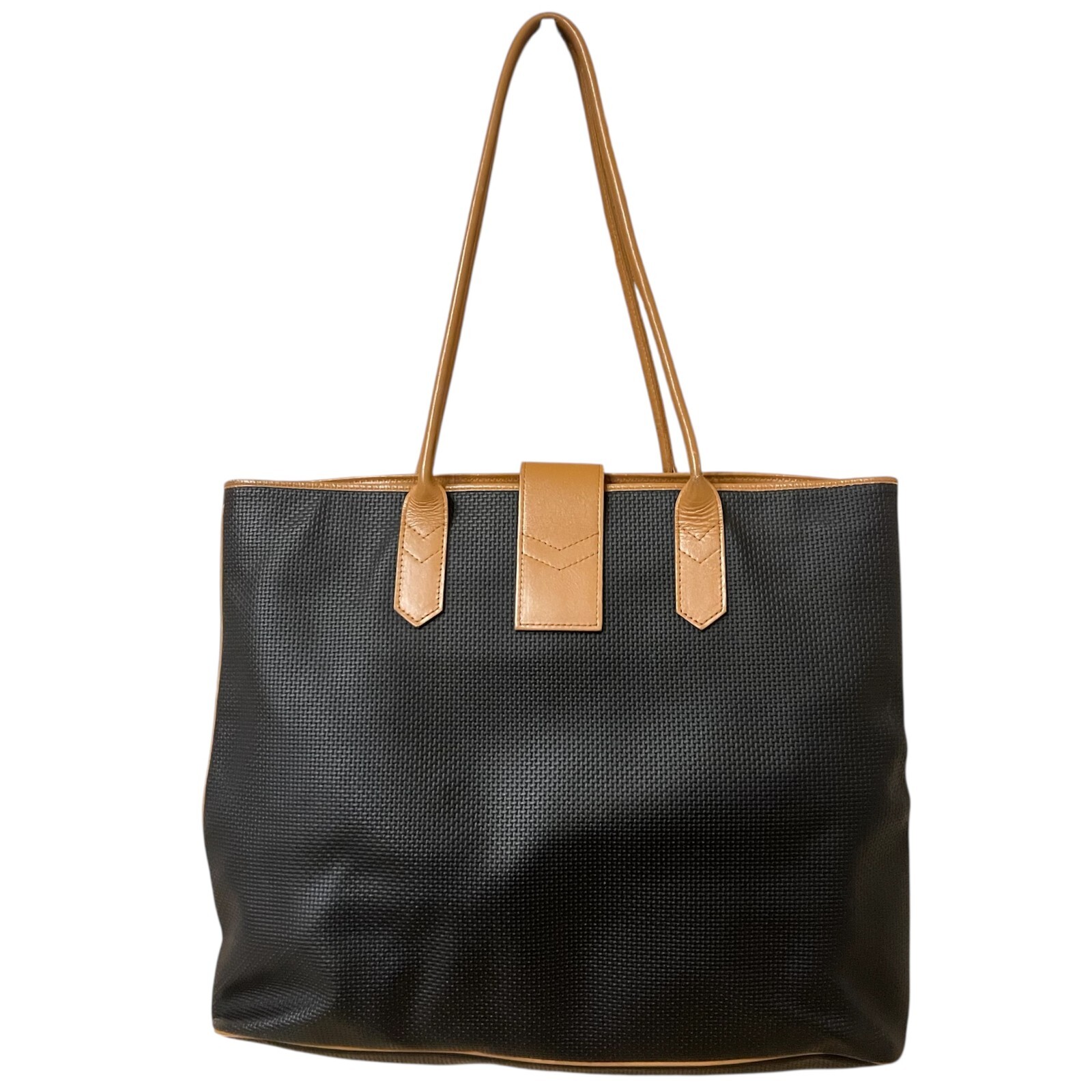 Borsa tote vintage YSL borsa PVC YVES SAINT LAURENT autentica dal Giappone