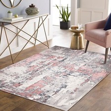 Modern Rugs Large Runner Rug Bedroom Living Room Anti Slip Soft Carpet Floor Mat