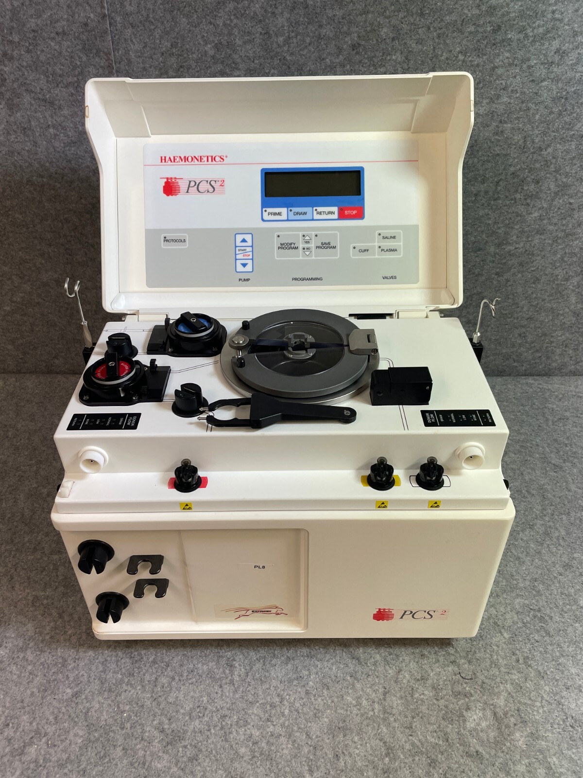 PCS 2 Plasma Collection System / Plasma Machine. Swedish