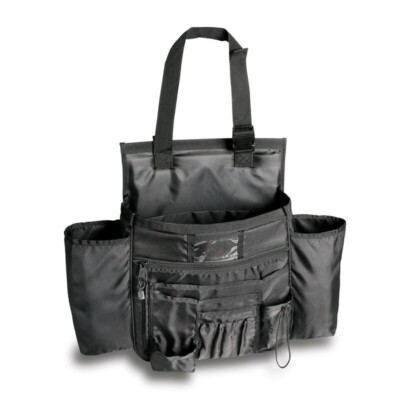 NEW UNCLE MIKE'S EQUIPMENT SIDE ARMOR PATROL CAR SEAT ORGANIZER BAG 53561 BLACK