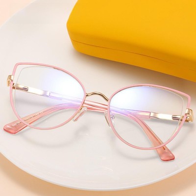 Premium Cat Eye BIFOCAL Reading Glasses Oversize Women Spring Hinges +1.0~3.0