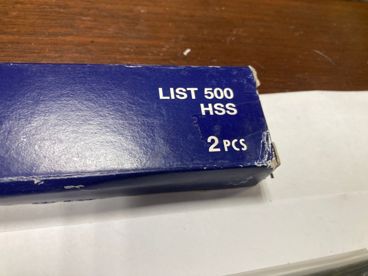 Box of 2, Nachi 16.5mm Straight Parallel Shank Twist HSS Jobber