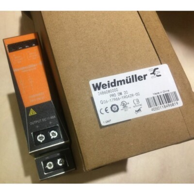 1pcs Weidmuller PRO DM 20 2486080000 Switch power supply 