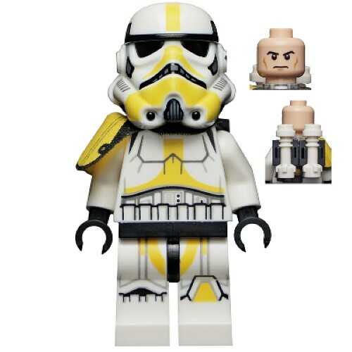 LEGO Star Wars Artillery Stormtrooper Minifigure 75311 sw1157 Yellow eBay