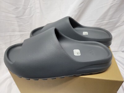 Adidas Yeezy Slides Slate Grey - Men's Size 13 - ID2350 New