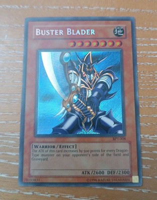 Buster Blader bpt-008 (NM+) Secret Rare Yu-Gi-Oh!