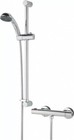 Bristan Zing Rear-Fed Exposed Chrome Thermostatic Mixer Shower (521JE)