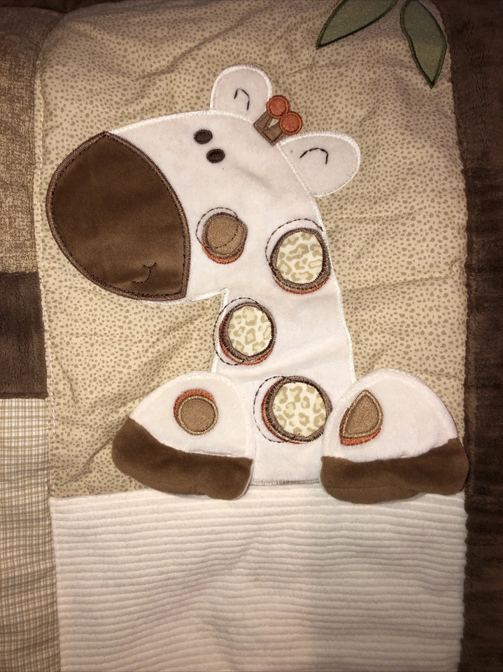 Cocalo Bebé Jacana Selva Manta Almohada Apilador de Pañales Cebra León Tigre Jirafa Foto 4 de 4