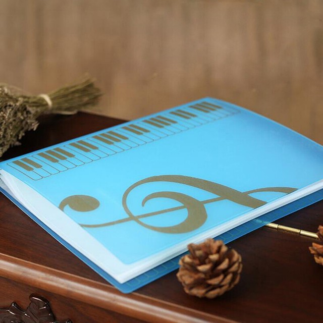 80 Sheets Music Book Folders Piano Inserttype Music Supplies File