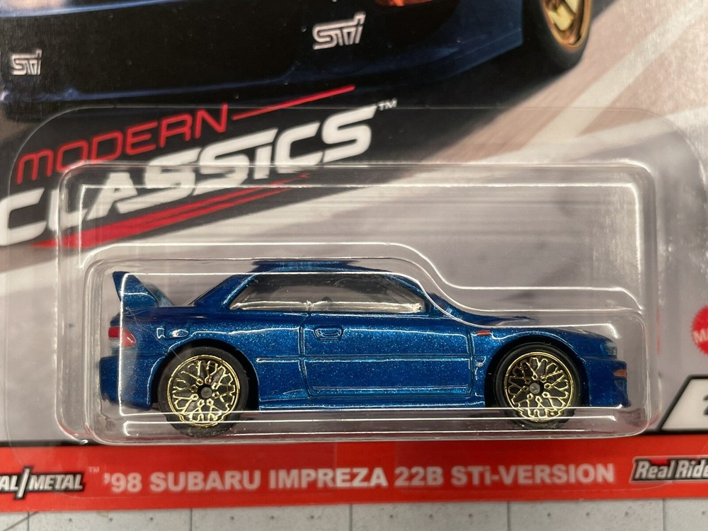 Hot Wheels 2020 Car Culture Modern Classics 2/5 '98 Subaru Impreza 22B STI