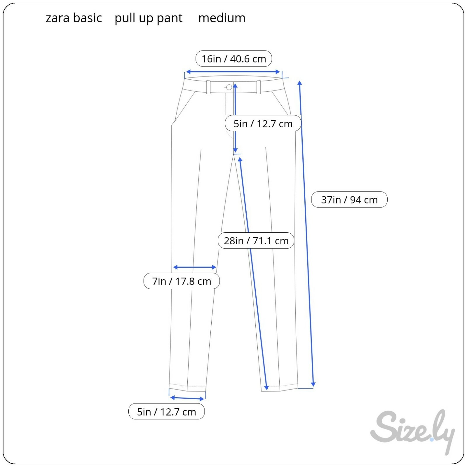 Zara basic black leather/polyester pull up women … - image 2