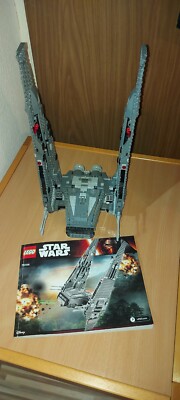 Lego Star Wars 75104 Kylo Ren's Command Shuttle mit Anleitung ohne Figuren