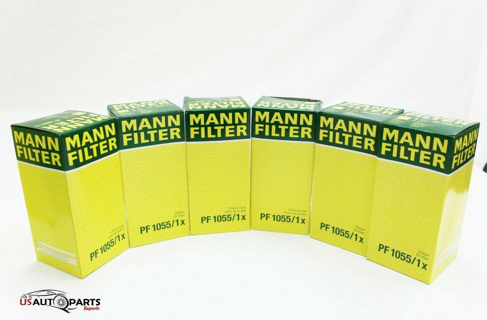 SET OF 6 Mann Oil Filter Kit-PF10551X(6)