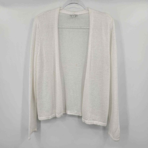 J Jill Women's Open Knit Cardigan 