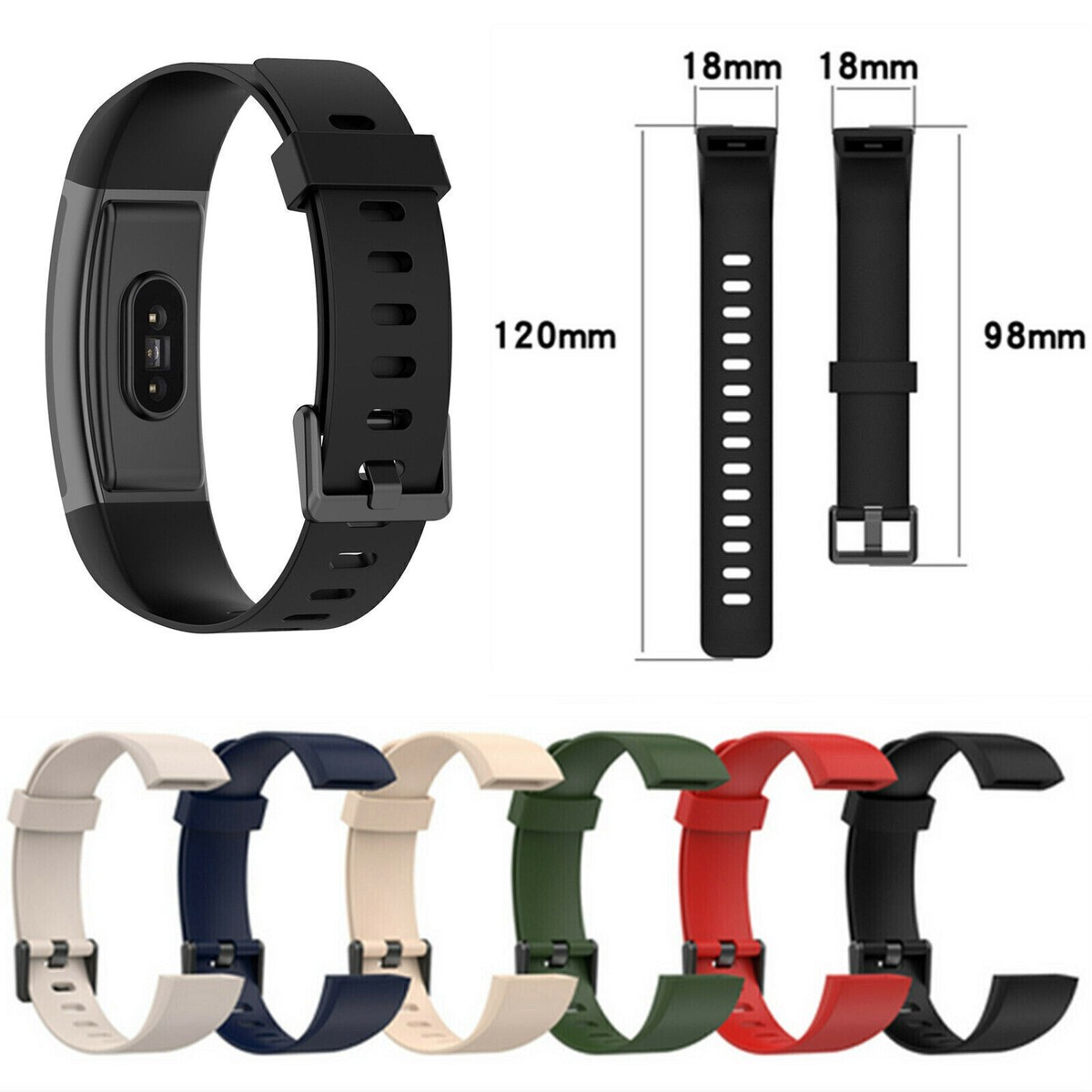 Realme Smartwatch Strap Realme S Watch Straps Replacement Silicone