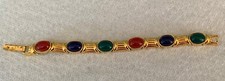 VINTAGE JOAN RIVERS CABOCHON BRACELET.  PRE-OWNED.   7  1/2