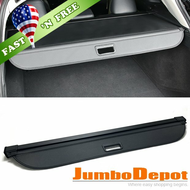 US Black Rear Trunk Retractable Cargo Cover Tonneau Fit 20192020 Infiniti QX50 eBay