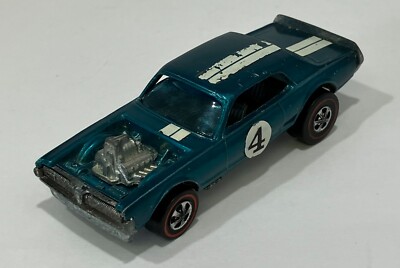 Vintage Hot Wheels Redline 1969 Aqua Nitty Gritty Kitty HK