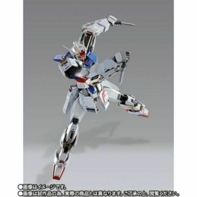 Bandai METAL BUILD Strike Gundam 10th Ver. & Aile Striker 10th Ver