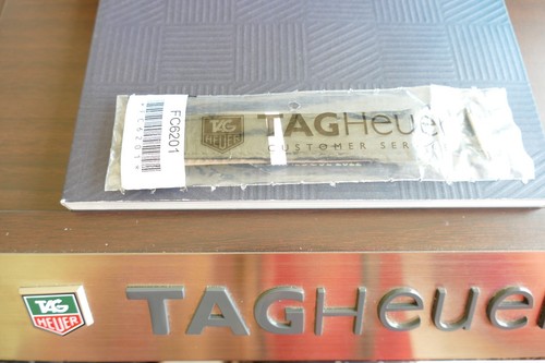 New TAG Heuer FC6201 black leather watch strap Carrera Monza 19mm WAR WV WV211A - Picture 15 of 22