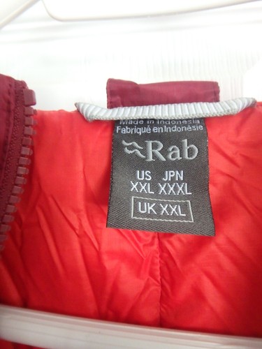 New Rab Electron Pro Down Jacket Mens Sz XXL - Picture 2 of 11