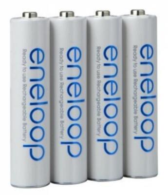 24 x Sanyo Eneloop AAA Micro Akku Weiß LR3 Ready to us min. 750mAh