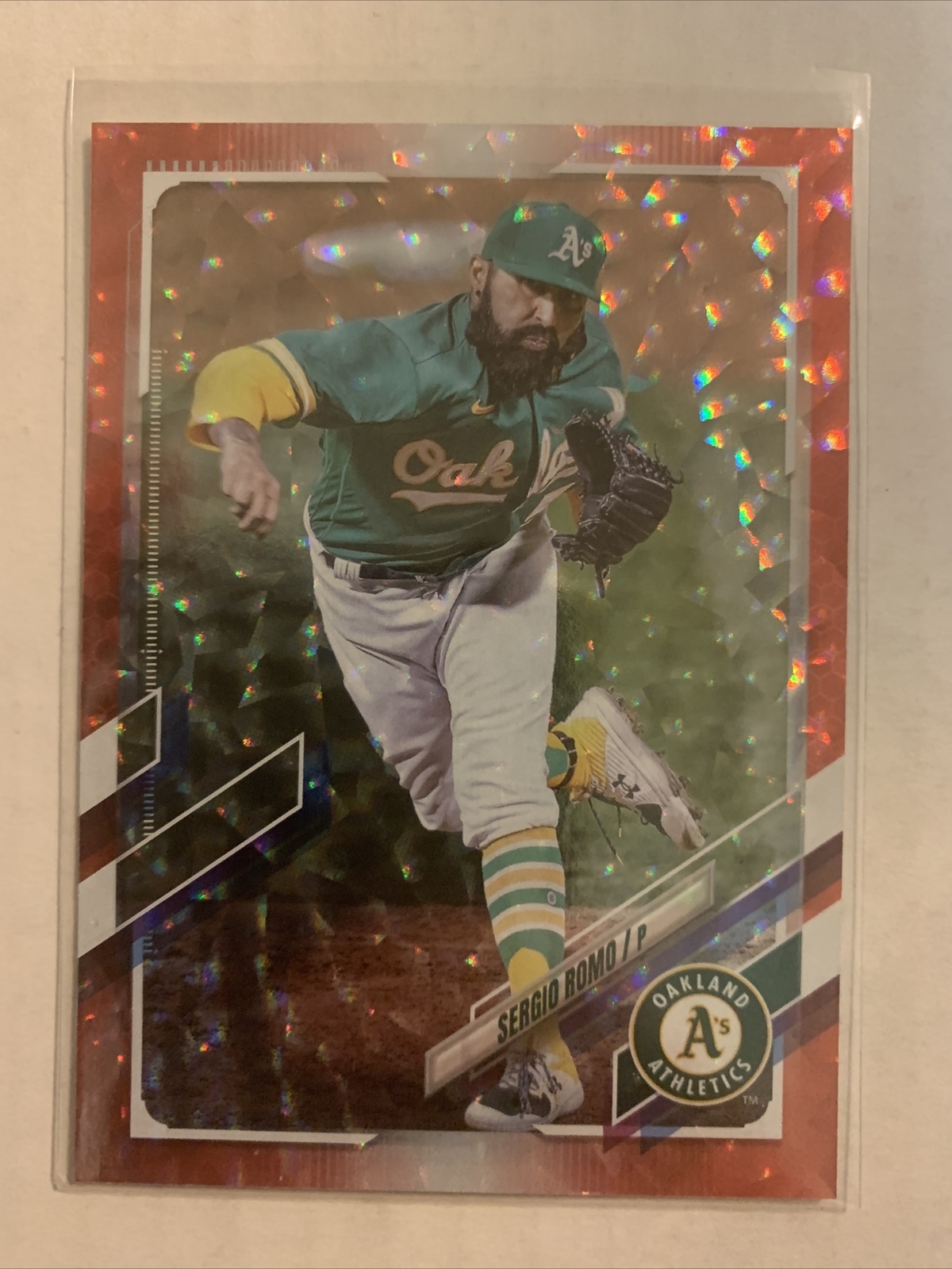 2021 Topps Update Red Foil /199 Sergio Romo | eBay