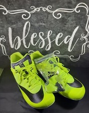Nike Zoom Rival Sprint Volt sprinting track  field With Spikes Men  s Size 9.5