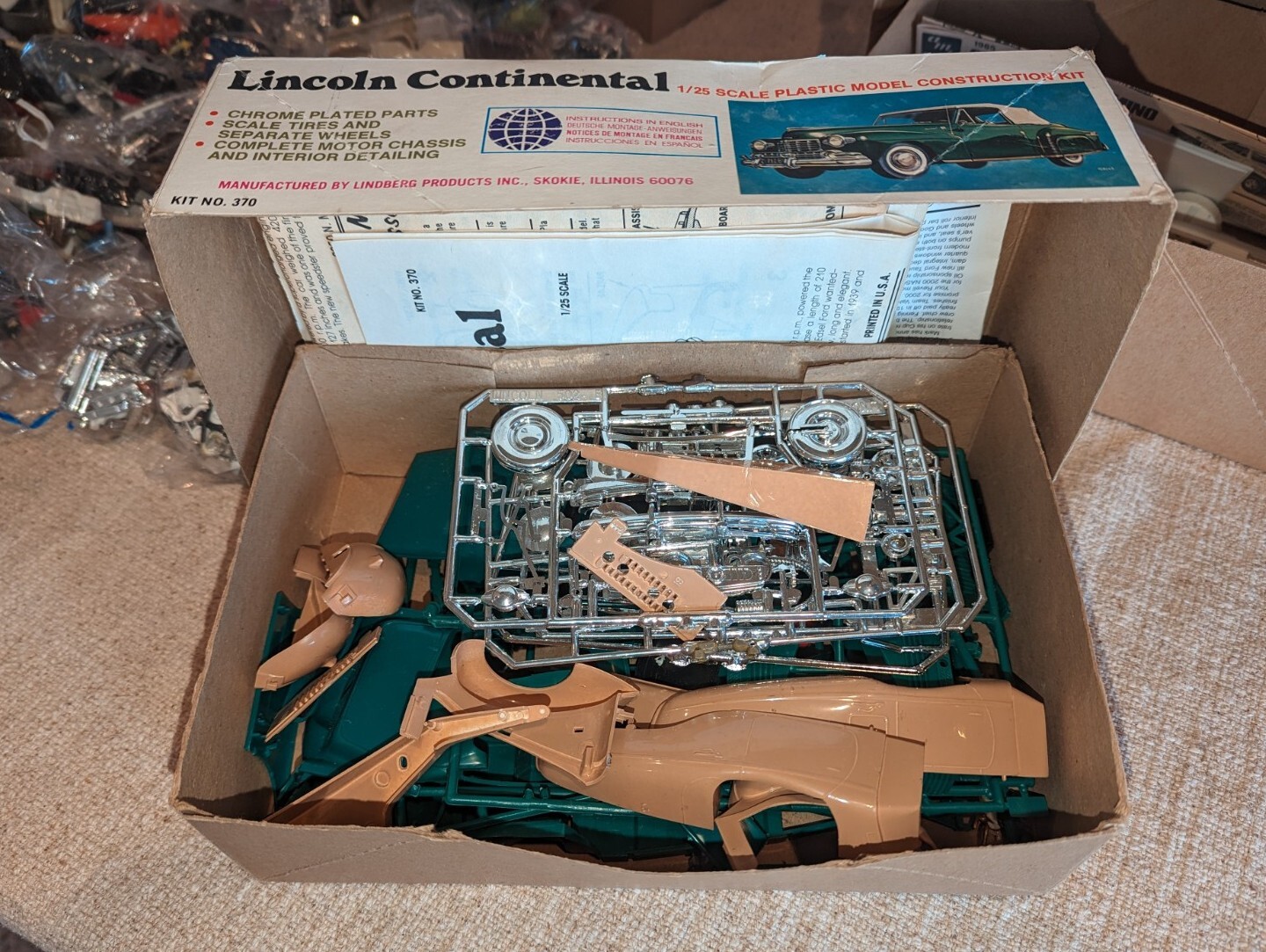 Huge Lot of Vintage Model Car Parts eBay