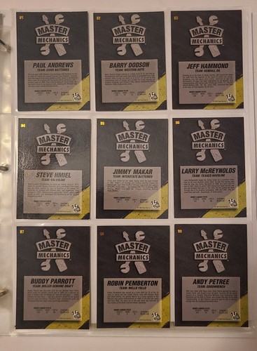1994 Press Pass VIP Premier Edition Race Cards Complete Set #1-100 - Picture 22 of 24