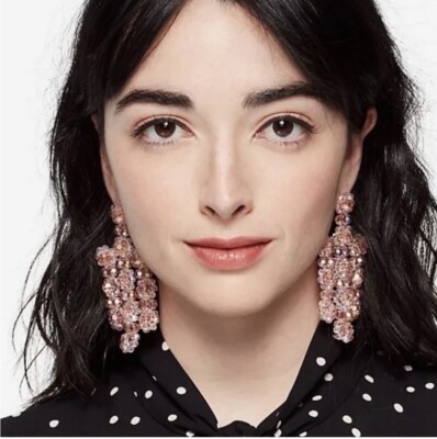 Kate Spade the bead goes on statement earring Pink