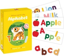 Magnetic Alphabet  Learning Cards for Toddlers,Soft Foam, Fun  Educational