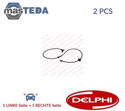 SS20031 ABS SENSOR DREHZAHLFÜHLER HINTEN DELPHI 2PCS FÜR VW GOLF III,VENTO