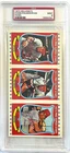 1973 Kellogg's Panel: Raymond Fosse/James Palmer/Nolan Ryan PSA 9