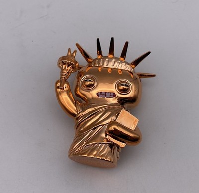 Fuggler Figure 250 Years USA Anniversary LADY LIBURPY Ultra Rare Copper Metallic