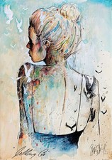 Replica Terry Bradley "Letting Go" 70x100cm Size Print