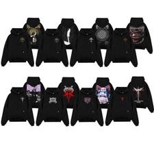 Hoodie Collection Vintage Retro NEW BMTH Bring Me The Horizon Hoodie Full Sz