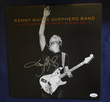 Kenny Wayne Shepherd - Signed Little Something Vol.1 Album Cover with JSA COA