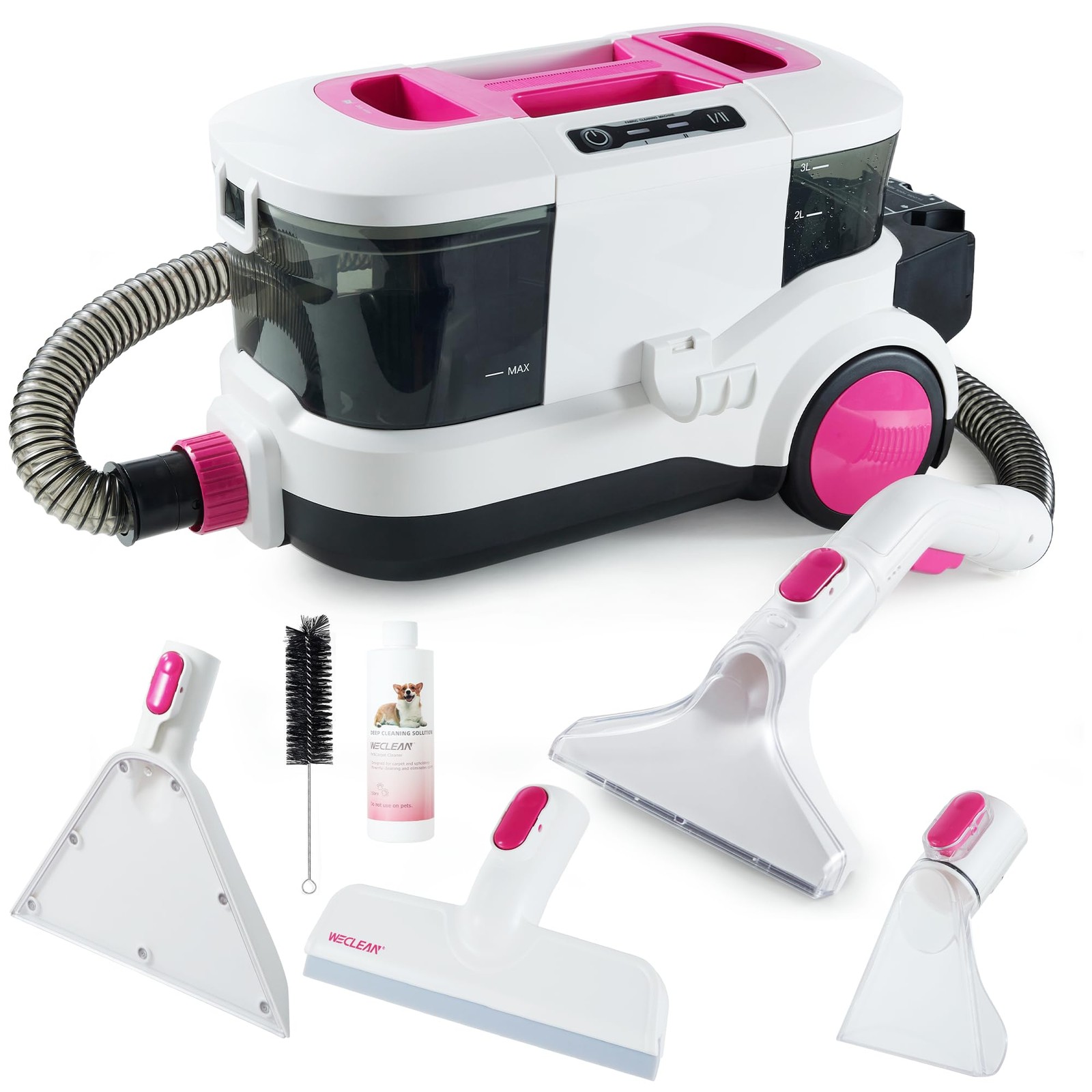 Powerful Carpet Cleaner Machine for Deep Cleaning Upholstery and Car Stains-image