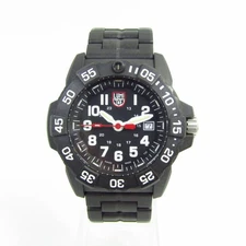 Vintage [ Near MINT ] LUMINOX 3500-1GBq 200m All Black 45mm Date Men's Watch