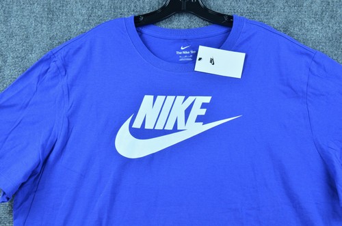 Nike T-Shirt Herren 3XL The Nike Tee Graphic Logo Tee Kurzarm Rundhals Neu mit Etikett - Bild 2 von 6